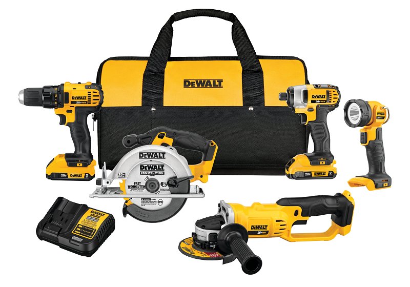 DEWALT 20V MAX DCK521D2 Compact Cordless Combo Kit