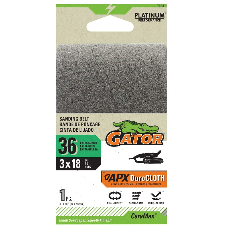 Gator CeraMax 7083 Portable Sander Belt