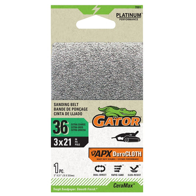 Gator CeraMax 7091 Portable Sander Belt