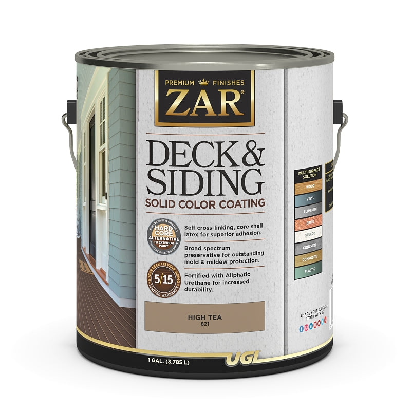 ZAR 82113 Deck and Siding Solid Color Coating