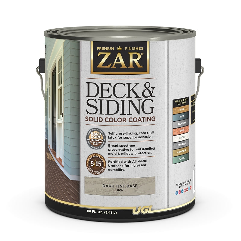 ZAR 82613 Deck and Siding Solid Color Coating