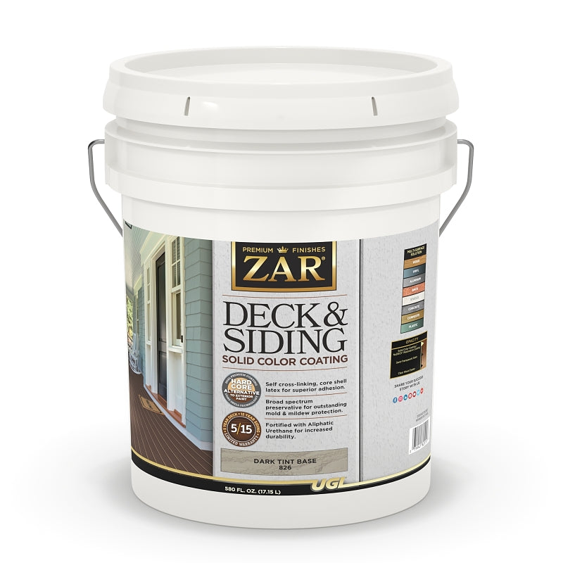 ZAR 82615 Deck and Siding Solid Color Coating