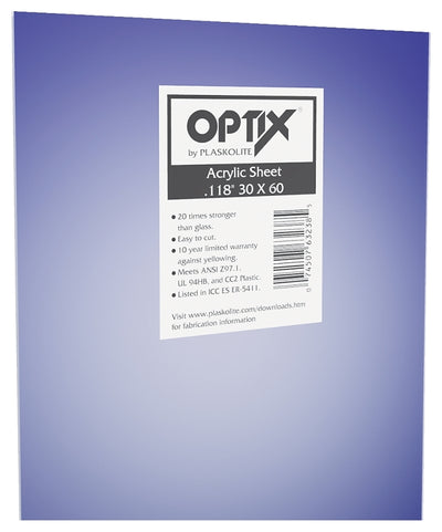 Plaskolite 1AG1700A Flat Sheet