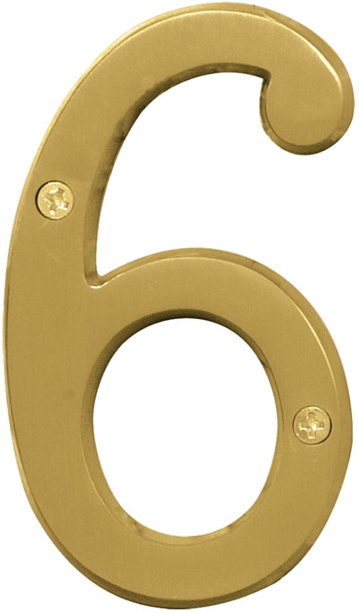 Hy-Ko Prestige Series BR-43BB/6 House Number