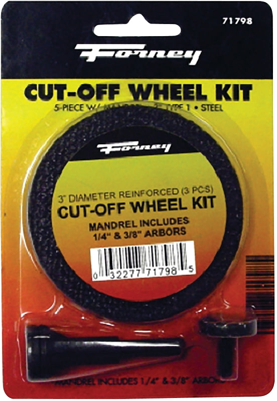 Forney 71798 Cut-Off Wheel Kit