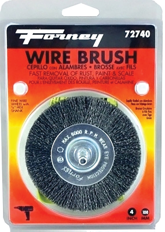 Forney 72740 Wire Wheel Brush