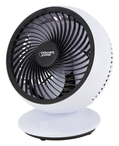 PowerZone QT-U608C USB Oscillating Fan