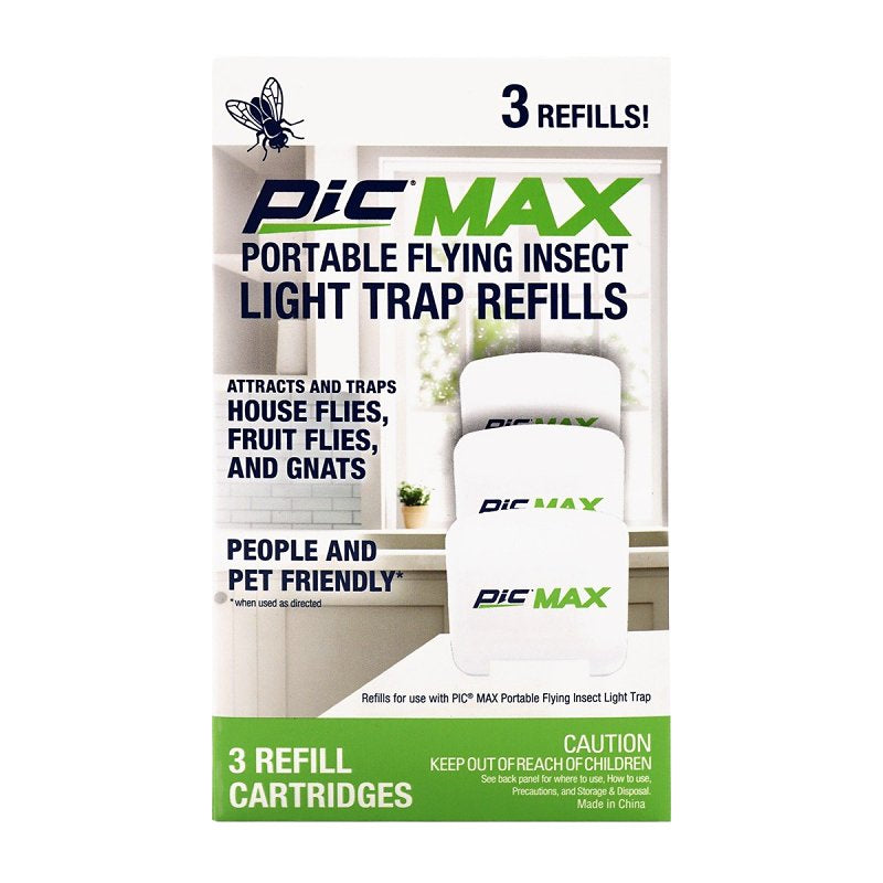 PIC PIC-FIT-MAX-REF Flying Insect Dual Portable Plug-In Trap Refill