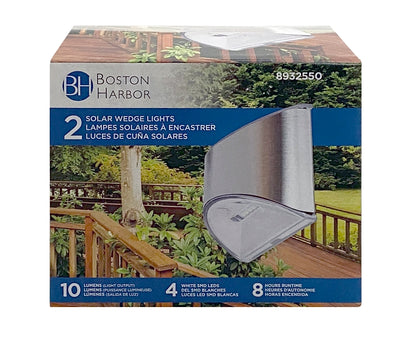 Boston Harbor 26083 Solar Light Wedge