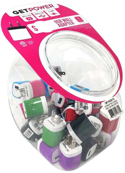 GetPower CWP-USBBOWL-EAC USB Wall Adapter