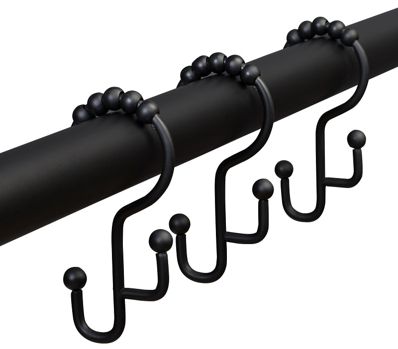 Zenna Home DR03STBKL Shower Curtain Hook