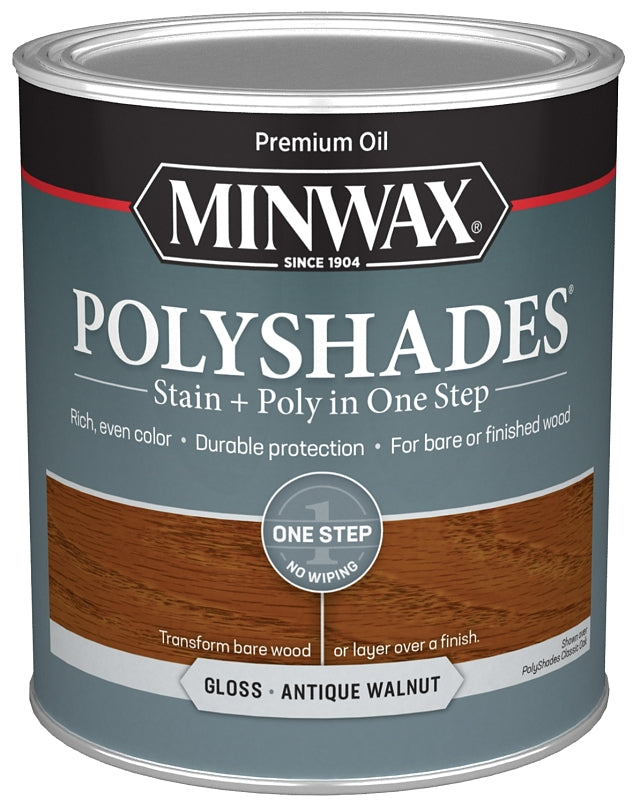 Minwax PolyShades® 61440444 Water-Based Polyurethane Stain