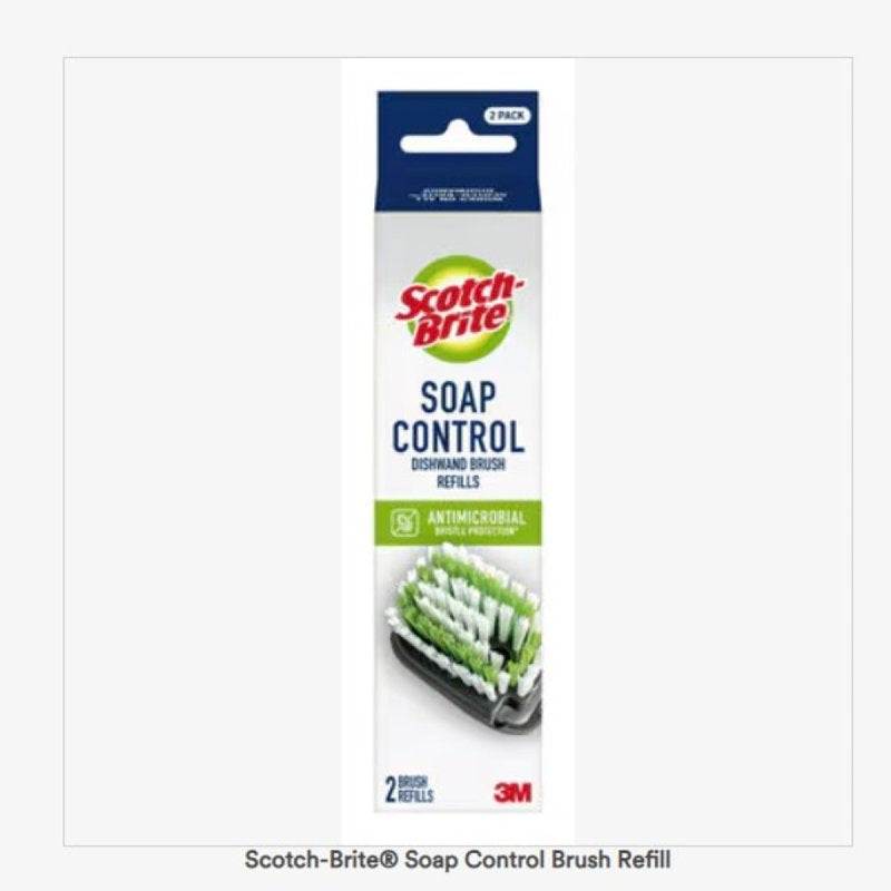 Scotch-Brite 751U-RF-2 Soap Control Brush Refill