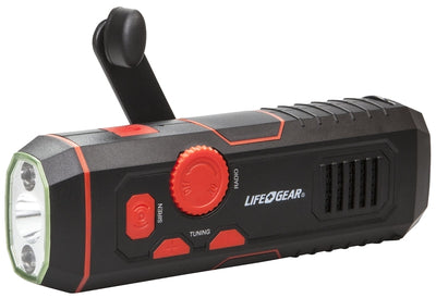 Dorcy Storm Proof Series LG38-60675-RED Crank Radio Light