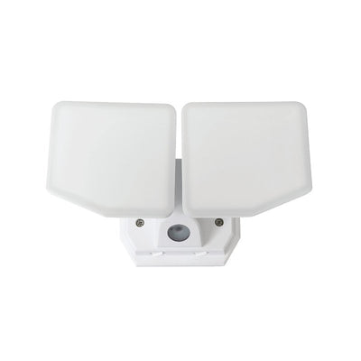 BELL LINK CL-SLD3000AC-2HCC-WHT 2-Head Dusk to Dawn Flood Light