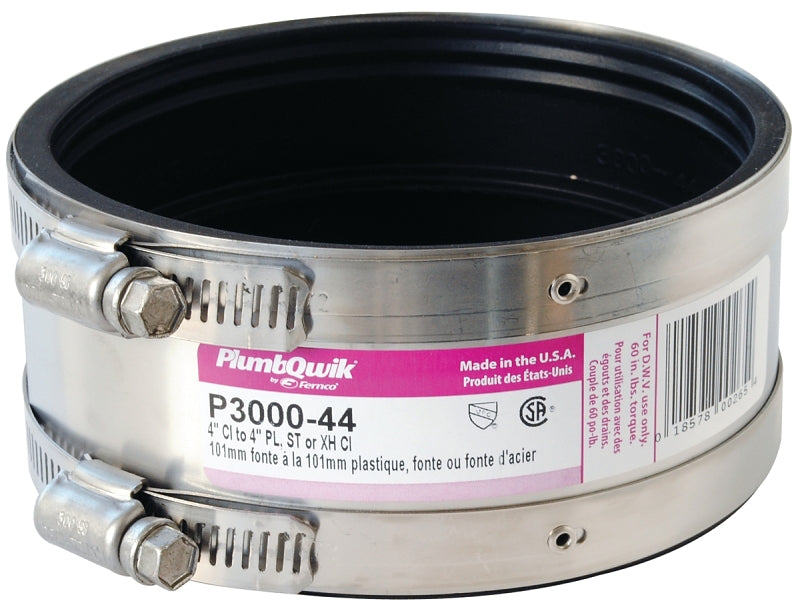 Fernco P3000-44 Transition Coupling