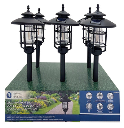 Boston Harbor 26074 Solar Stake Light with LED