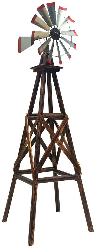 Leigh Country TX 93485 Char-Log Windmill