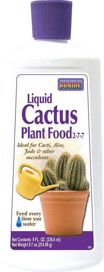 Bonide Liquid Cactus Food, 8 oz - Liquid and Water Soluble