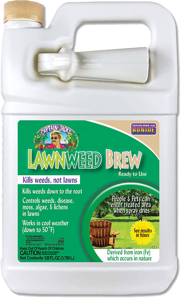 Captain Jack's Lawnweed Brew RTU, 1 gal - Weed Control