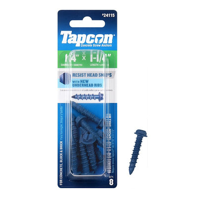 Tapcon 24115 Concrete Screw Anchor