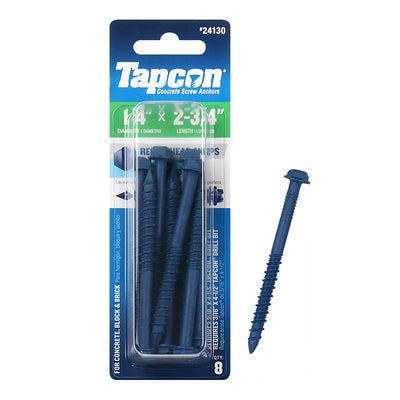 Tapcon 24130 Concrete Screw Anchor