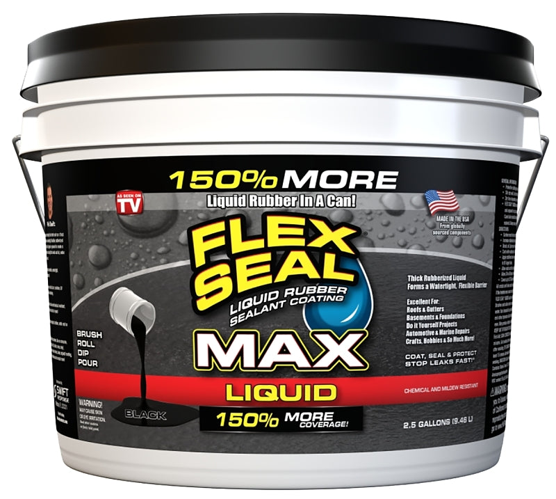 Flex Seal LFSMAXBLK02 Rubberized Coating