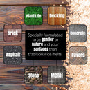 Home and Country USA Orange Ice Melt Pail Effective to -25°F, Eco-Friendly De-Icer, Optimal Granule Size for Quick Melting, Ideal for Driveways, Walkways, and Entryways 45 lb Pail