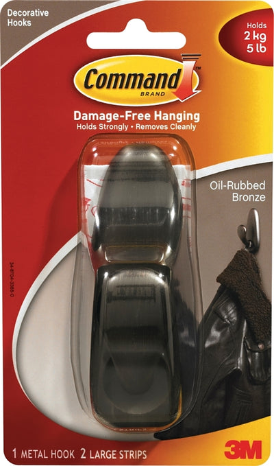Command Forever Classic Series FC13-ORB Decorative Hook
