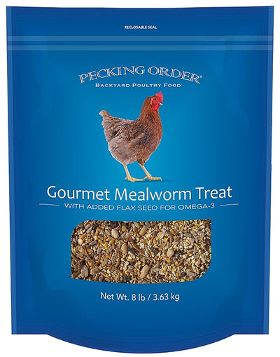 Pecking Order 009327 Chicken Mealworm Treat