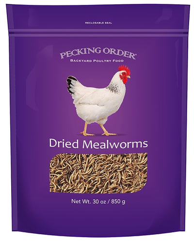 Pecking Order 009332 Chicken Mealworm Treat