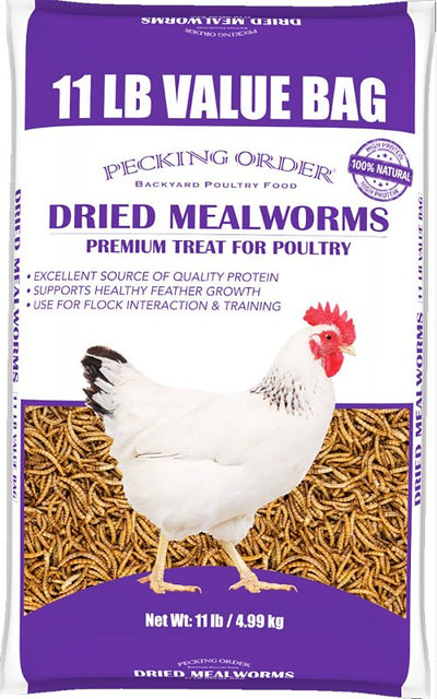Pecking Order 009168-2 Dried Mealworm