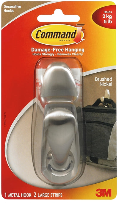 Command Forever Classic Series FC13-BN Decorative Hook
