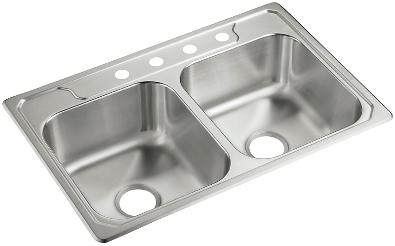 Sterling Middleton Series 14708-4-NA Kitchen Sink