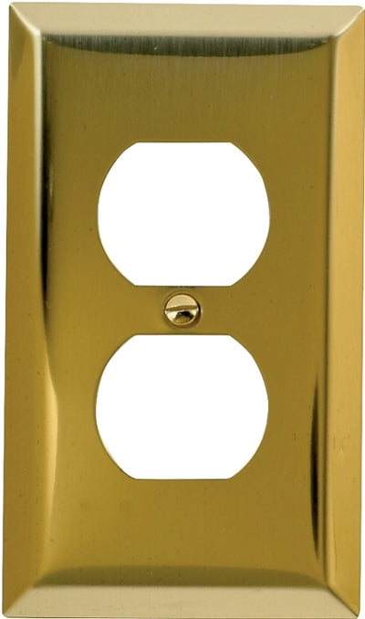 Amerelle 163DBR Duplex Receptacle Wallplate