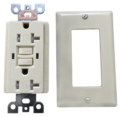 Genmax TR20VST GFCI Tamper Resistant Self-Test Receptacle