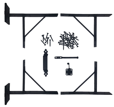 Nuvo Iron HGCBHK01 Gate Corner Frame Brace Kit
