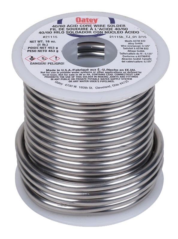 Oatey 21115 Acid Core Wire Solder