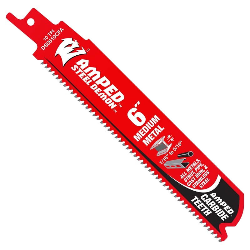 Diablo Steel Demon AMPED Series DS0610CFA Reciprocating Saw Blade