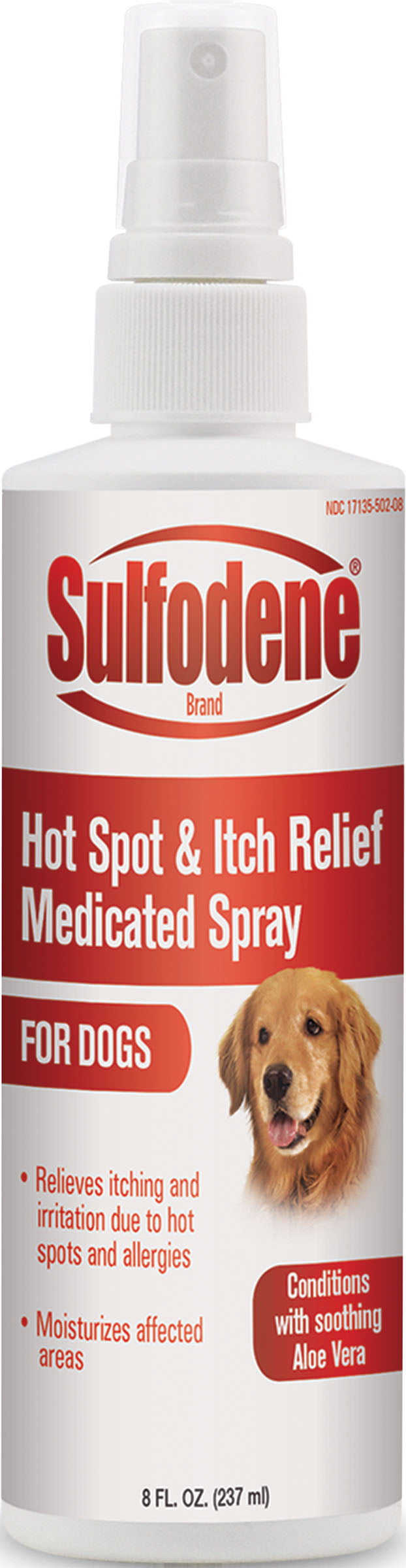 Sulfodene Hot Spot & Itch Relief Medicated Spray, 8 oz - Skin Relief