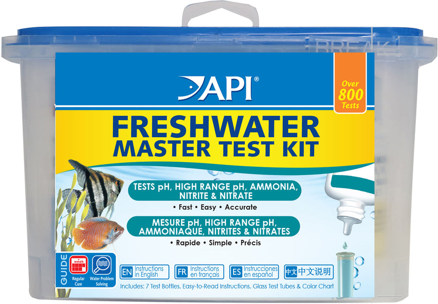 API Freshwater Master Test Kit, 800 Tests - Test Kits