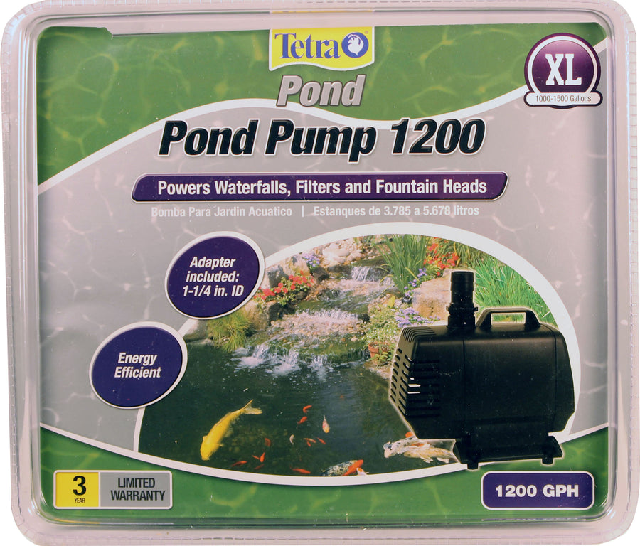 Tetra Pond Water Garden Pump, 1200 Gph - Pumps