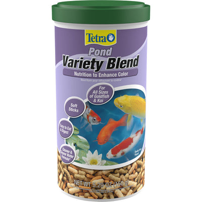 Tetra Pond Variety Blend Fish Food, 5.29oz - Sticks