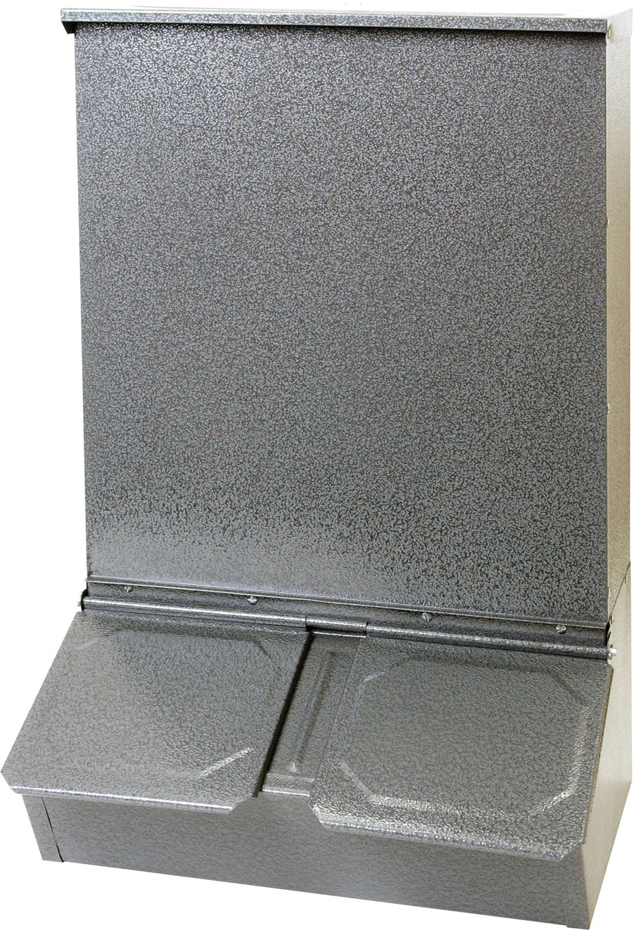 Little Giant Double Door Hog Feeder Steel, 100 lb - Feeders Swine/Goat/Sheep