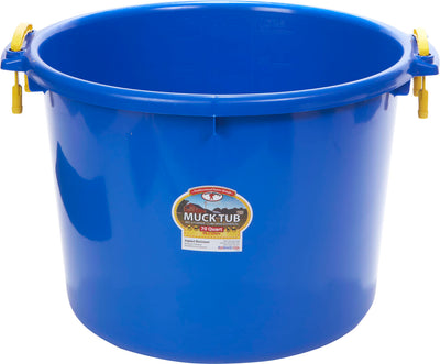 Little Giant Duraflex Muck Tub, Blue, 70 qt - Tubs