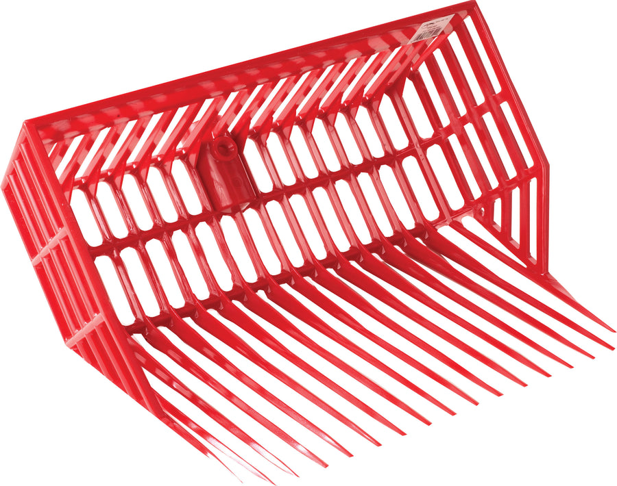 Little Giant Durapitch II Replacement Fork Head, Red, 13x16 in - Stable/Bedding Fork