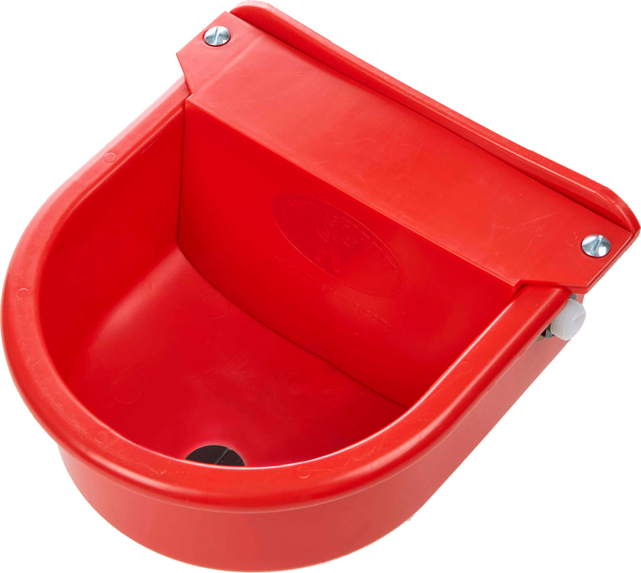 Little Giant Plastic Automatic Livestock Waterer, Red - Automatic Waterers