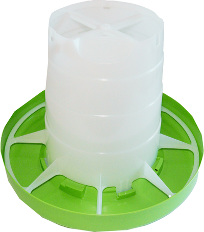 Little Giant Plastic Duck Feeder, Green, 11 lb - Farm & Equine