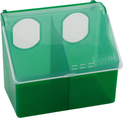Little Giant Economical Pigeon Feeder, Green, 2 Hole - Farm & Equine