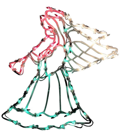 Hometown Holidays 60303 Pre-Lit Christmas Angel Decor